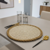 Beige Knitted Placemat