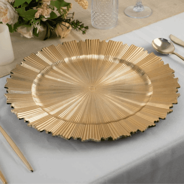 Reef charger plate
