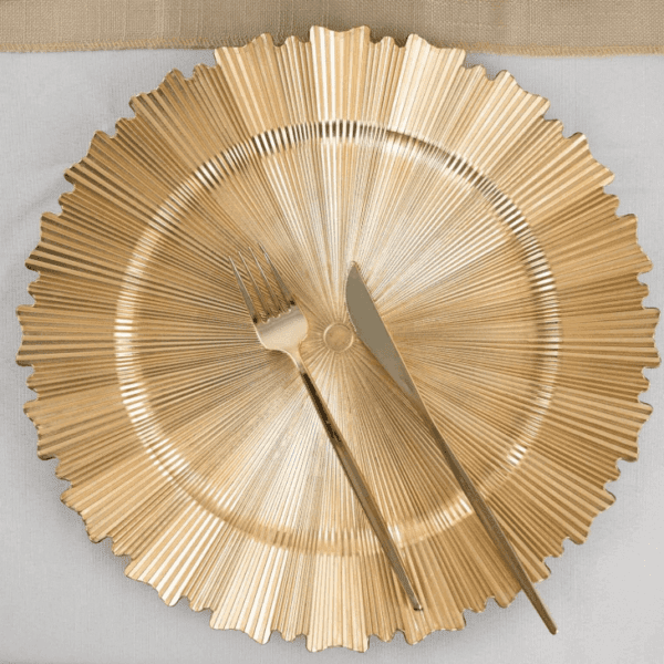 Reef charger plate