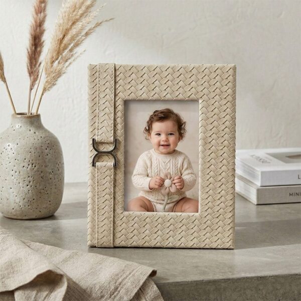 Photo Frame Belt - off white copy Photo Frame 612604-HK