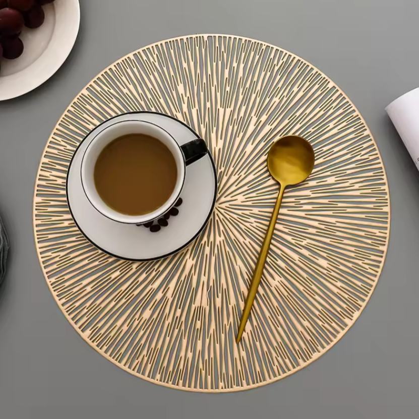 Metallica Placemat - Gold