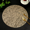 Circle Patch Placemat - Gold