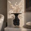 Noir Blossom Vase