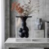 Noir Blossom Vase